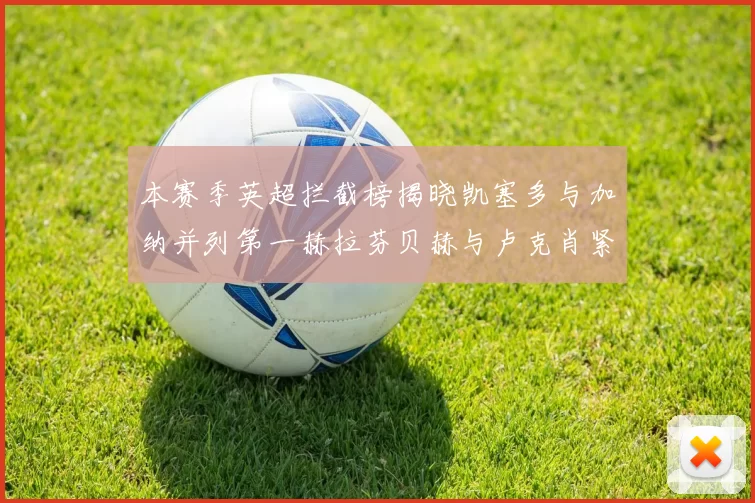 本赛季英超拦截榜揭晓凯塞多与加纳并列第一赫拉芬贝赫与卢克肖紧随其后